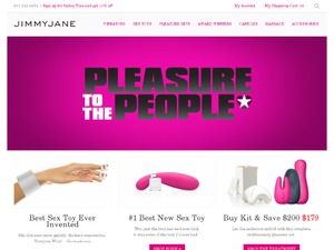 Jimmyjane website
