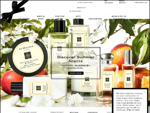 Jo Malone website