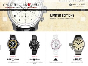 Jura Watches website