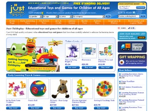 Just Childs Play website