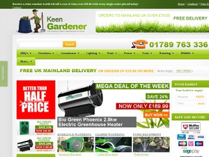 Keen Gardener website