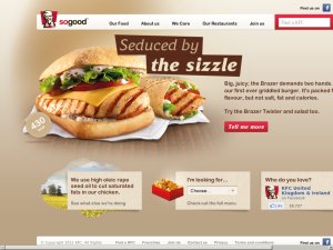 KFC website
