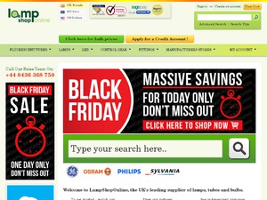 Lamp Shop Online Ltd website