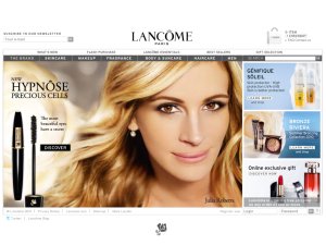 Lancome website
