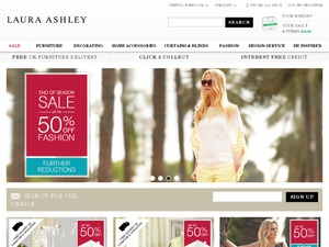 Laura Ashley website