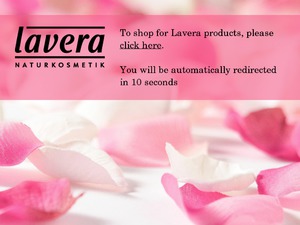 Lavera Skin Care website