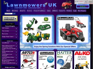 Lawn Mowers UK website