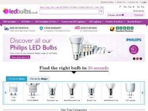LED Bulbs website