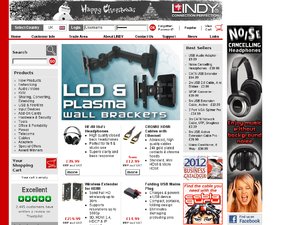 LINDY Electronics website