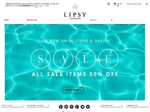 Lipsy website