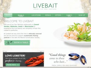 Livebait website