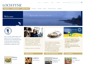 Loch Fyne website