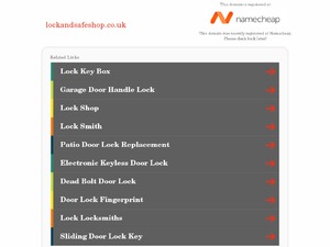 Lock and Safe shop website
