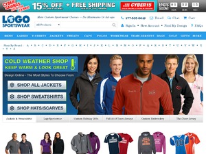 LogoSportsWear US & CA website