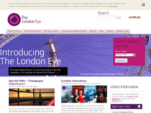 London Eye website