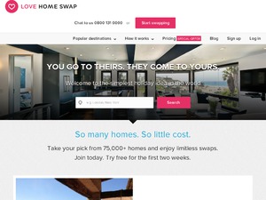 Love home swap website