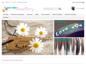 Love Life Jewellery website