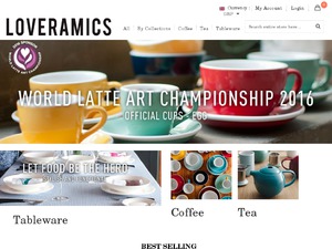 Loveramics website