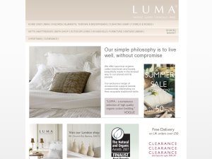 LUMA website