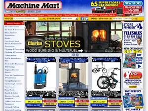 Machine Mart website