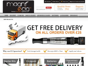 Magnifecig website