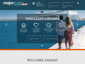 Major Cruise website