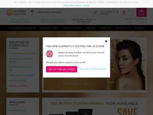 Manuka Doctor US website