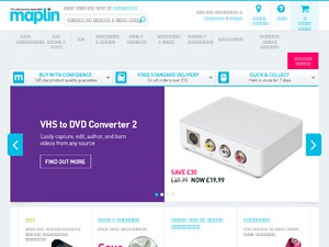 Maplin Electronics website
