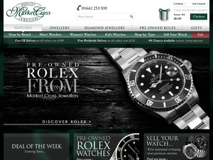 Market Cross Jewellers website