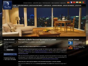 Marlin Apartments website