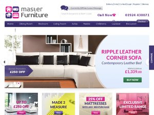 Master Furniture website