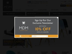 MDM Furniture website