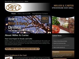 Miller & Carter website