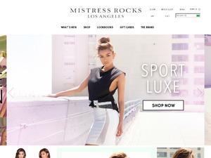 Mistress Rocks website