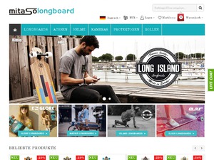 Mitaso-longboard.de website