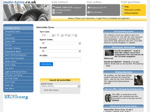 moto-tyres.co.uk website