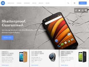 Motorola website