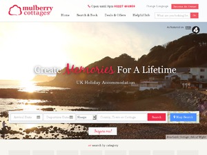 Mulberry Cottages website