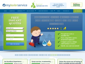 MyBoilerService.com website