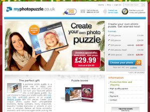 My Photo Puzzle website