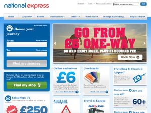 National Express website