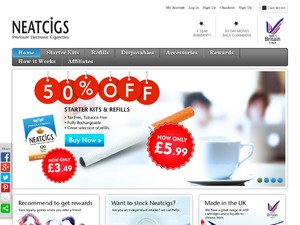 Neatcigs.com website