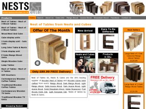 Nests and Cubes website