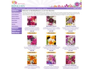 Next Day Flowers website