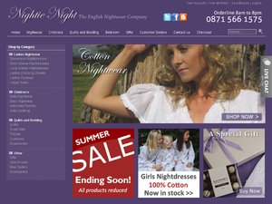 Nightie Night website