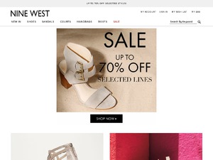 Nine West website