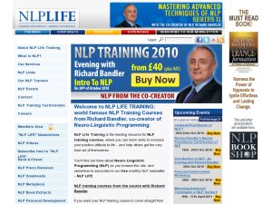 NLPlifetraining website