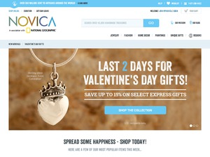NOVICA website
