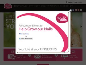 Now the Nails website
