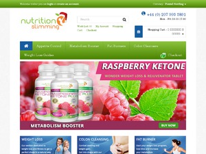 Nutrition Slimming UK website